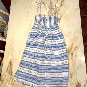 Roller Rabbit size small smocked striped dress